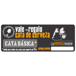 VALE REGALO PARA CATA DE CERVEZA BÁSICA